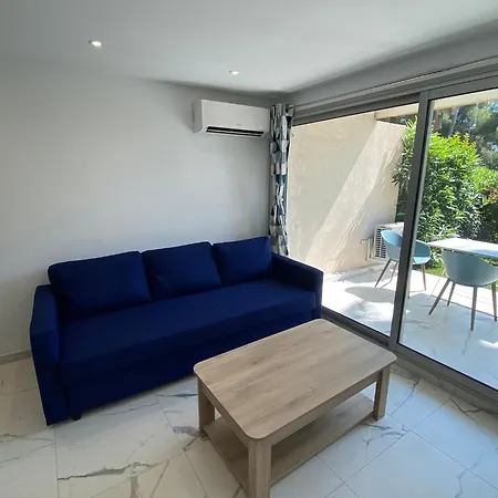 公寓 T2 Santa Lucia, Terrasse Jardin, Clim Et Wifi