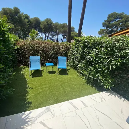 公寓 T2 Santa Lucia, Terrasse Jardin, Clim Et Wifi Saint-Raphaël