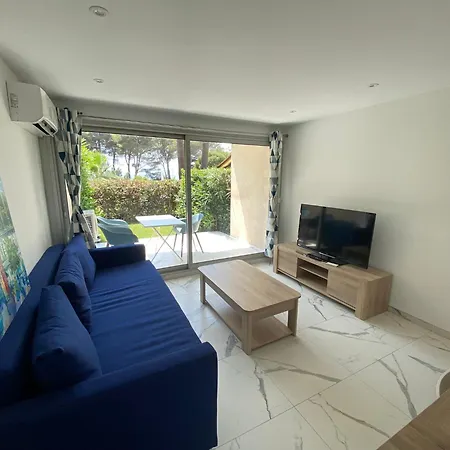 公寓 T2 Santa Lucia, Terrasse Jardin, Clim Et Wifi