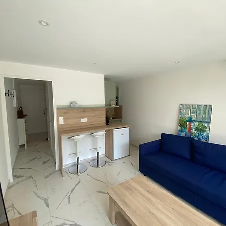 公寓 T2 Santa Lucia, Terrasse Jardin, Clim Et Wifi *
