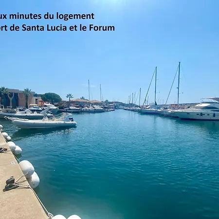 T2 Santa Lucia, Terrasse Jardin, Clim Et Wifi 公寓 *